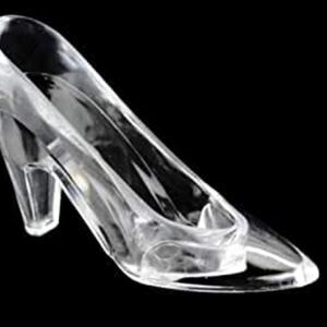 Bohemia Glass Stilletto Slipper Decor